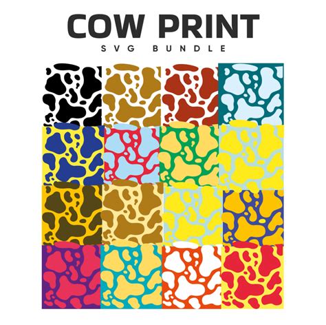 Cow Print Svg Free Masterbundles