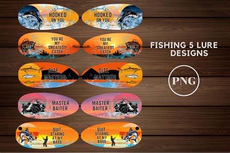 Fishing Lure Designs Sublimation Fishing Lures Fathers Day Lure Gift