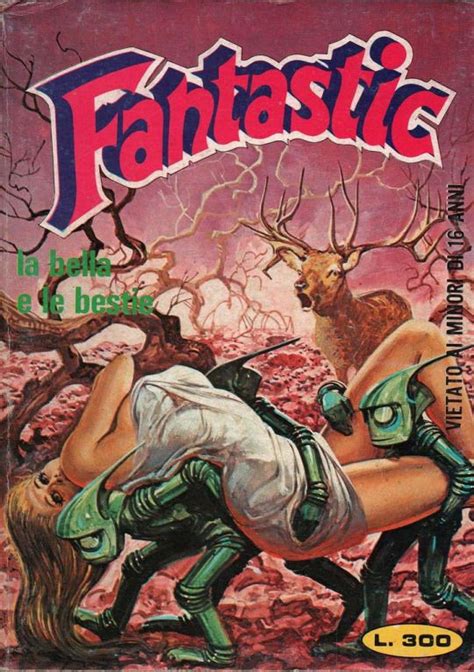 Fantastic La Bella E Le Bestie Pulp Comics Cover Art Pulp