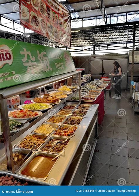 Typical and Authentic Food Court, Money Corner, Kuala Lumpur. Editorial