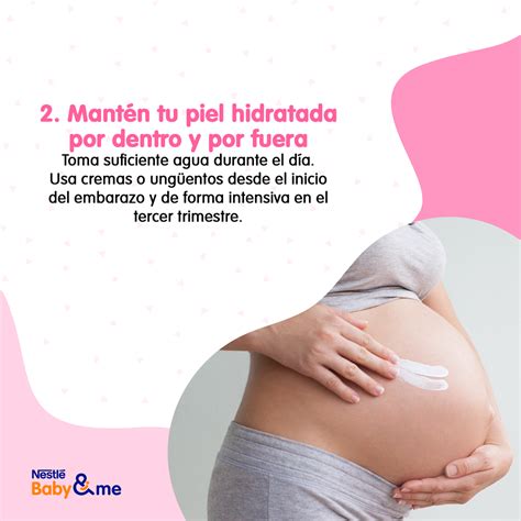 Consejos para estrías en el embarazo Nestlé Baby and Me