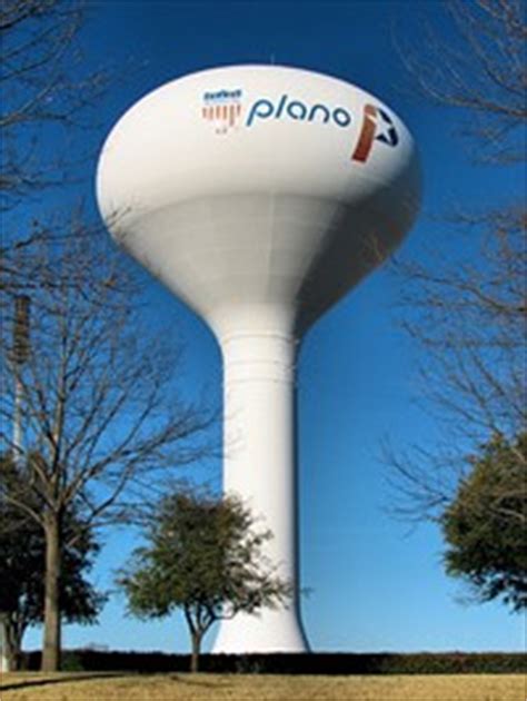 Plano "bubble" tower - Plano, TX - Water Towers on Waymarking.com