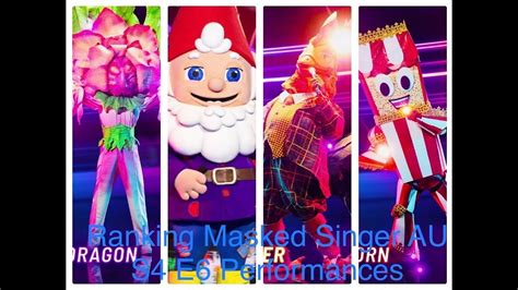 Ranking Masked Singer Australia Season 4 Episode 6 Performances Youtube