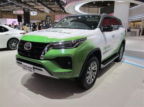 Toyota Reveals Fortuner Flexy Fuel Can Run On 100 Bioethanol