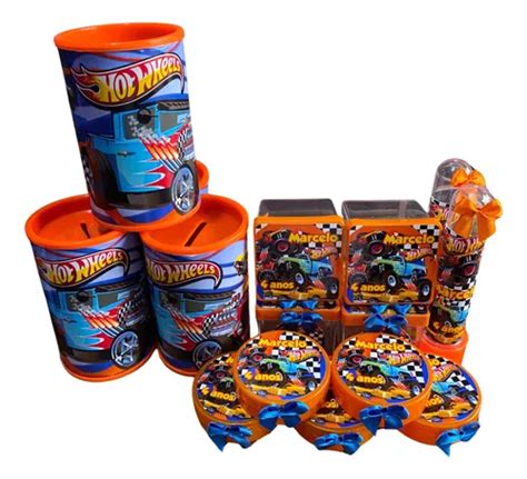 Lembrancinha Hot Wheels Itens Personalizados Parcelamento Sem Juros