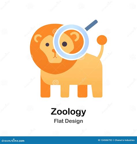 Zoology Flat Illustration 124506792