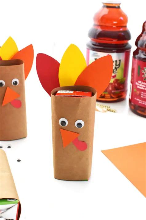 Kid Friendly Thanksgiving Party Punch And Turkey Juice Boxes
