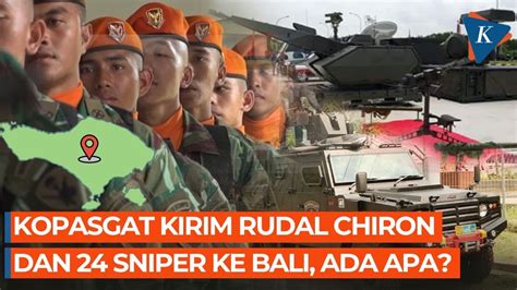 Tak Tanggung Tanggung Kopasgat Kerahkan Rudal Chiron Dan Sniper Ke