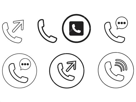 Premium Vector Phone Call Icon Vector Vector Illustration