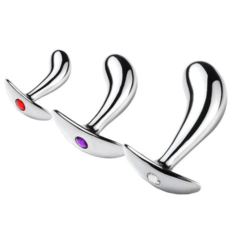 Consolador Anal De Metal Para Hombres Y Mujeres Juguetes Sexuales De Tama Os Masajeador De