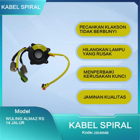 Jual Kabel Spiral Kabel Klakson Clock Spring Cable WULING ALMAZ RS 14