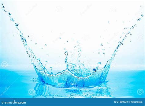 Claboussure De L Eau Photographie Stock Image