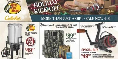 Bass Pro Shops Holiday Flyer 2021 Printable Pdf