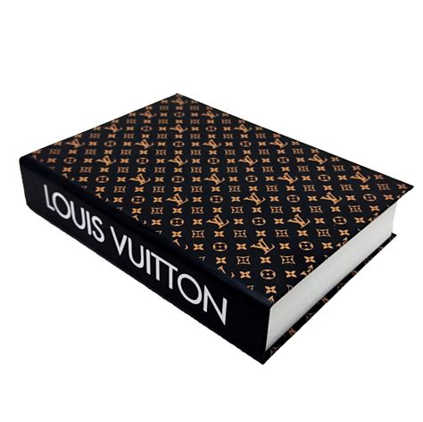 Caixa Livro Decorativa Grande X X Louis Vuitton Elo