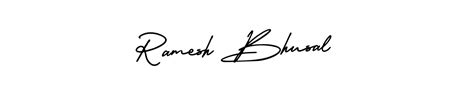 88 Ramesh Bhusal Name Signature Style Ideas Professional Electronic