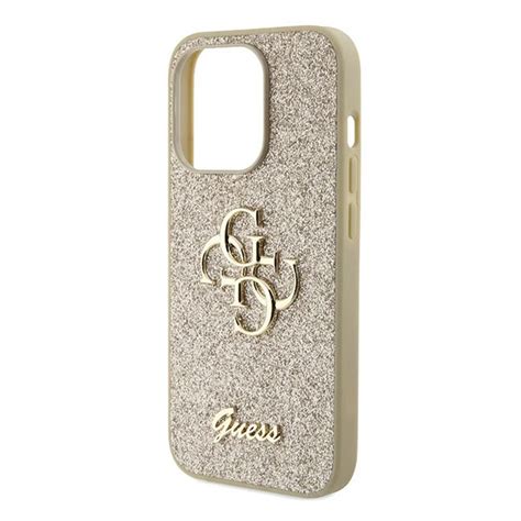 Maska Futrola Guess Hc Fixed Glitter G Big Metal Logo Za Iphone