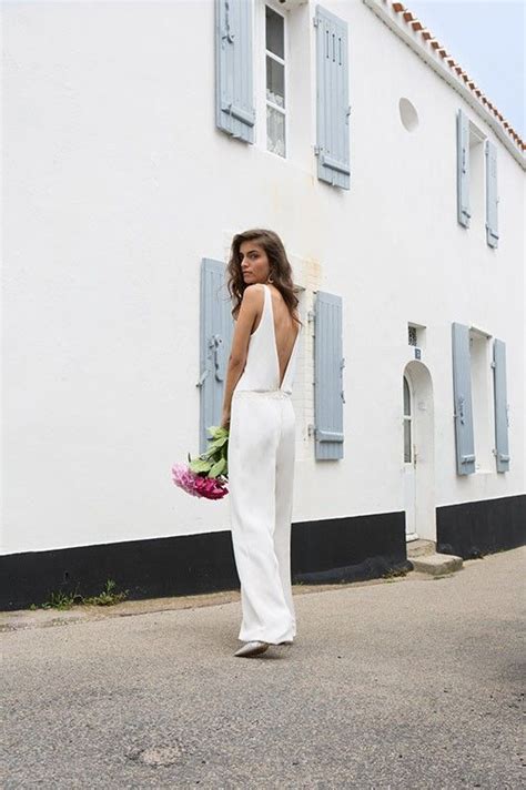 Trending Bridal Jumpsuits Summer Wedding Outfits Bridal Outfits