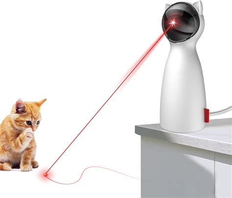 Friends Forever Interactive Laser Cat Toy Automatic Rotating Laser Pointer For