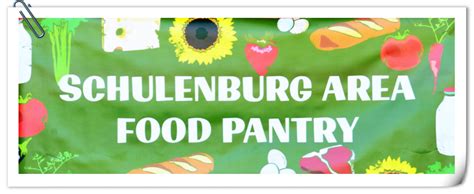 The Schulenburg Area Food Pantry