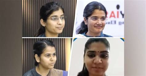 Women Bag Top 4 Ranks In Upsc Exam Results