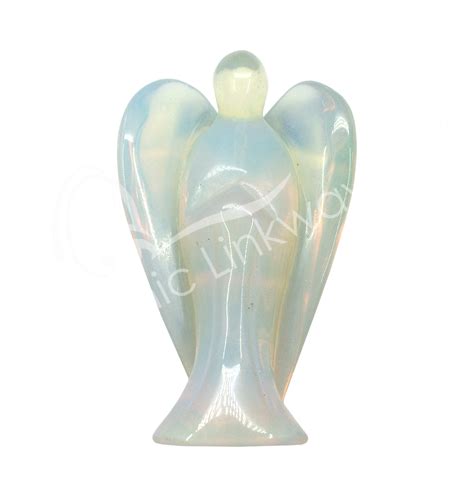 Polished Opalite Angel Carving 3 New Jersey Oceanic Linkways