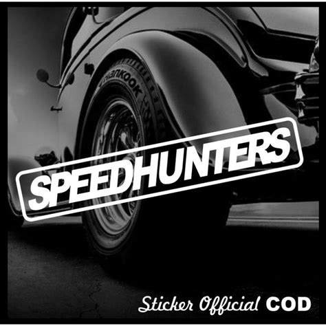 Speedhunters Sticker For Motorcycle And Car Decals Vinyl Shopee