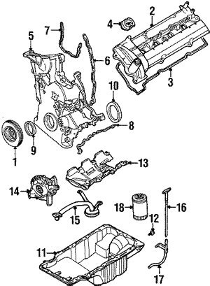 Ford Taurus Valve Cover Gasket Passenger Side Rh F Dz