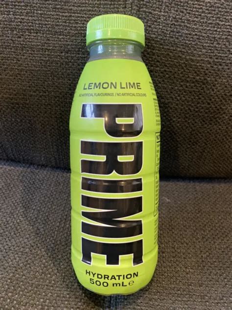 Prime Hydration Energy Drink By Logan Paul And Ksi Lemon Lime New