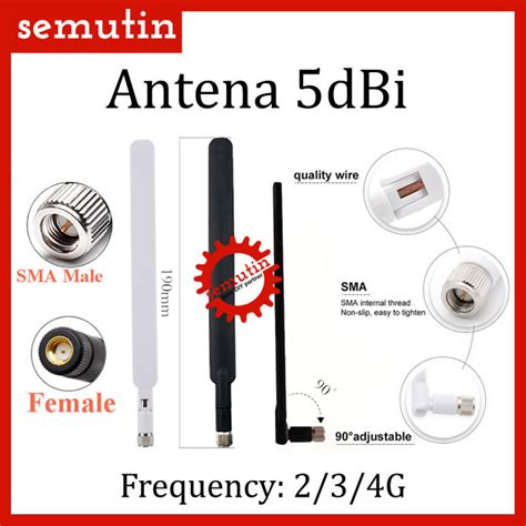 Antena Dbi G G G Antenna Modem Wifi Router Penguat Sinyal Dbi