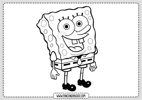 Dibujos De Bob Esponja Para Colorear Rincon Dibujos