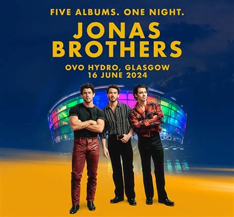 Jonas Brothers | Events | Glasgow | OVO Hydro