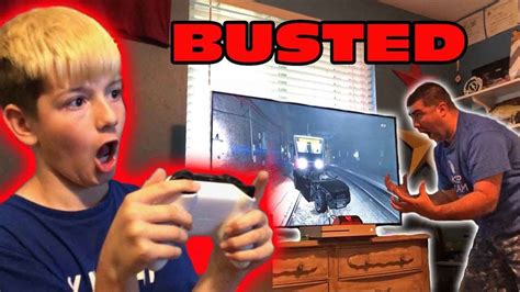 Kid Temper Tantrum Steals Tv To Play Gta 5 In His Bedroom Grounded