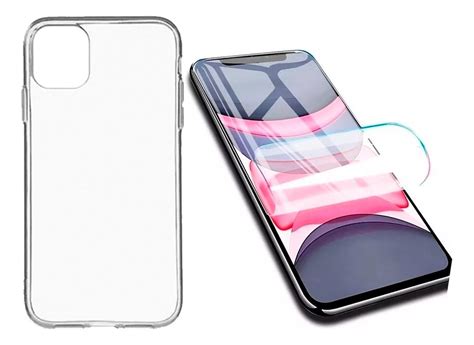 Ripley Carcasa De Silicona Lamina Hidrogel Hd Para Iphone