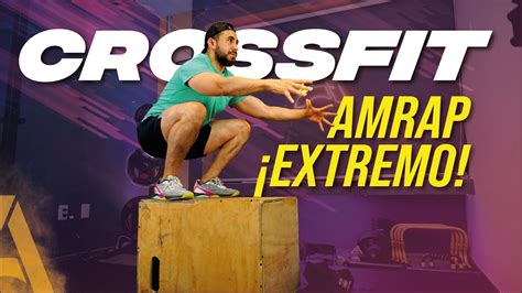 Minutos Crossfit De Alta Intensidad Rutina De Crossfit Amrap En