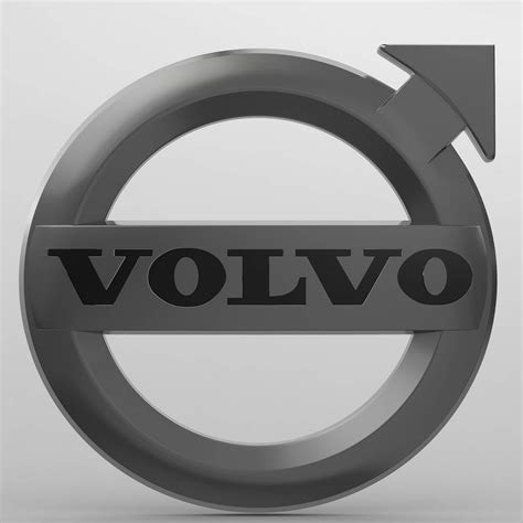 Volvo Logo 3d Model By 3dlogoman