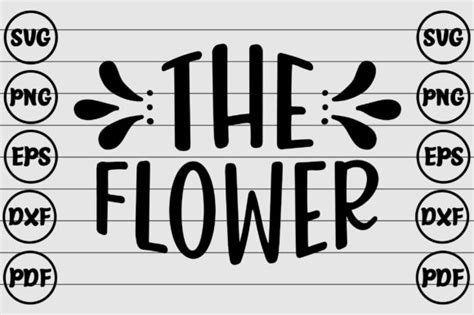 The Flower Svg Graphic By Maxart · Creative Fabrica