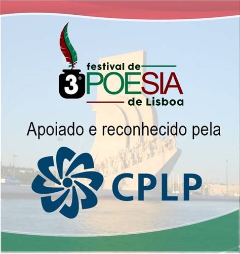 CPLP Apoia III Festival De Poesia De Lisboa