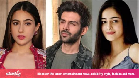 Shocking Kartik Aaryan Chooses Ananya Panday Over Sara Ali Khan