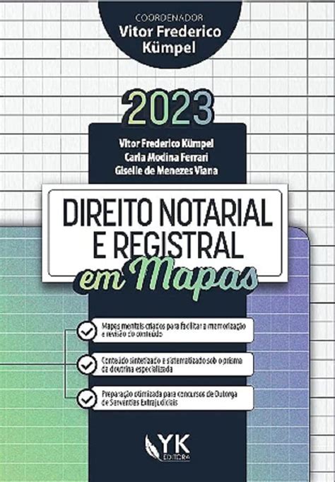 Direito Notarial E Registral Em Mapas Livros Na