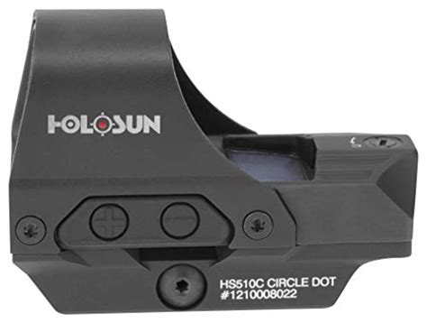 Holosun Hs C Reflex Red Dot Sight For Longer Barrels Moa Dot