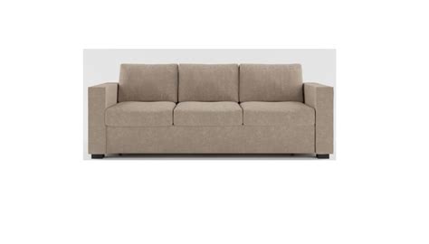 Диван раскладной "mildor" (Myfurnish) бежевый береза 220x82x92 см ...