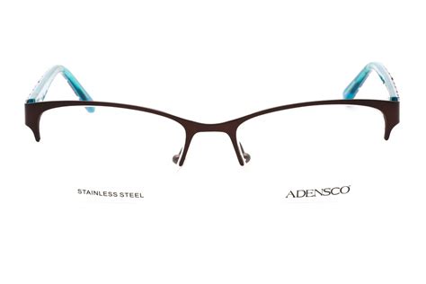 518610 Adensco Ad 221 Eyeglasses Plum Clear Lens