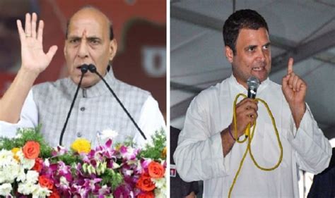 Rahul Gandhi Raises Farmers Plight In His First Speech In 17th Lok Sabha Rajnath Singh Counters