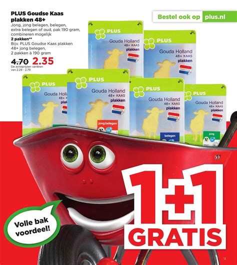 Plus Goudse Kaas Plakken Gratis Aanbieding Bij Plus Folders Nl