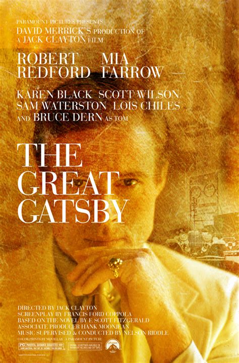 The Great Gatsby (1974) | Poster By Robert Armstrong