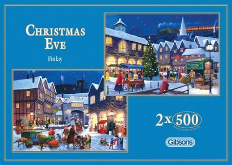 Gibsons Jigsaw Puzzle Christmas Eve X Pieces