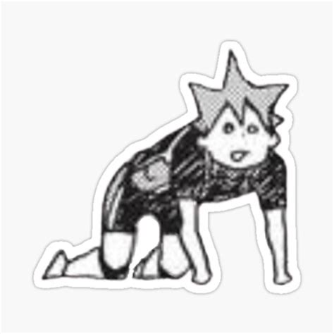 Low Quality Manga Hinata Sticker For Sale By Mentaljazzhands Redbubble