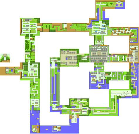 Pokemon Kanto Map Labeled