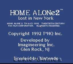 Home Alone 2 SNES Super Nintendo