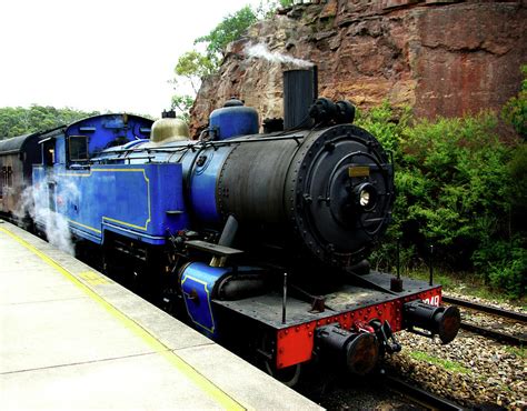 Zig Zag Railway steam loco 1049 Photograph by Alison A Murphy